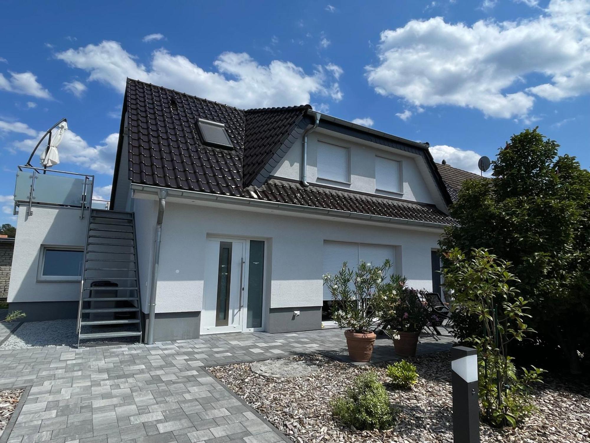 Ferienhaus Helfert Fewo2 Niemtsch Dış mekan fotoğraf